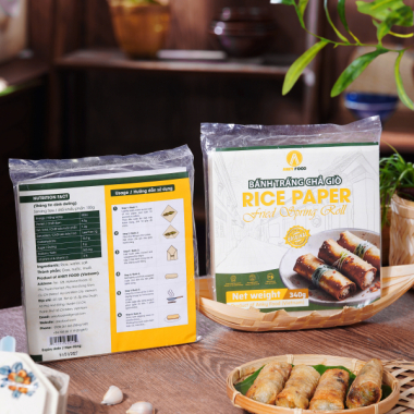 BÁNH TRÁNG CHẢ GIÒ VUÔNG (19cm)