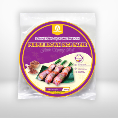 BÁNH TRÁNG GẠO LỨT TÍM THAN