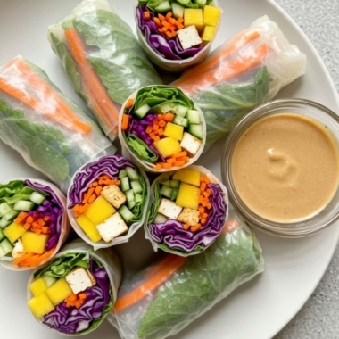 Món Cuốn Tươi Ngon cùng Bánh Tráng Rau Củ Anky Food